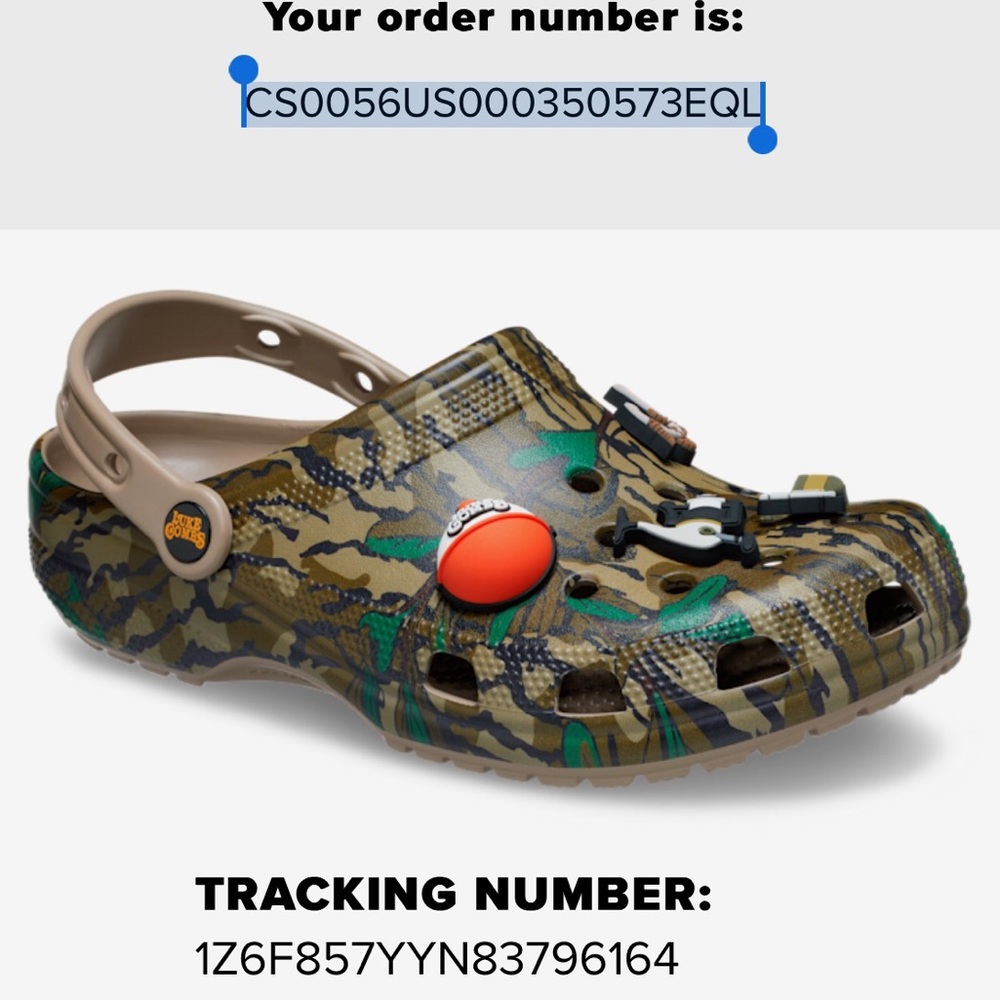 BRAND NEW LUKE COLMBS CROCS